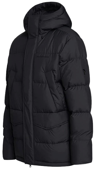 Парка мужская Peak Performance Rivel Black - Фото 5 большая