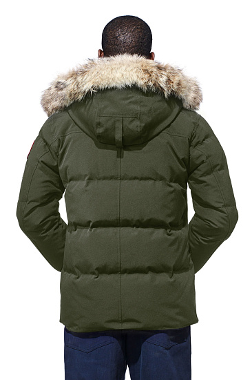 Куртка мужская Canada Goose Wyndham Parka Military Green - Фото 4 большая