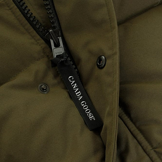 Куртка мужская Canada Goose Wyndham Parka Military Green - Фото 6 большая
