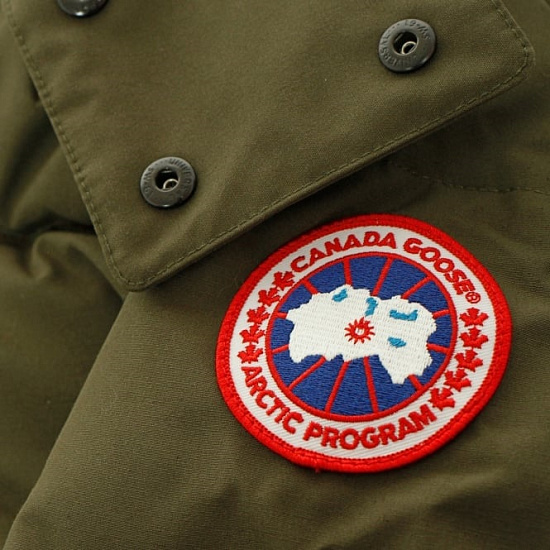Куртка мужская Canada Goose Wyndham Parka Military Green - Фото 7 большая