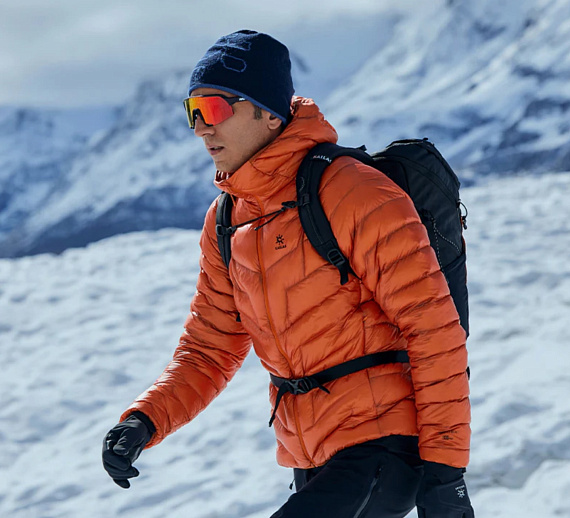 Куртка мужская Kailas Gt Zero Oxidized Orange - Фото 7 большая