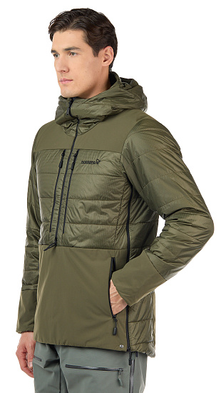 Куртка мужская Norrona Lofoten Primaloft80 Anorak Olive Night - Фото 6 большая