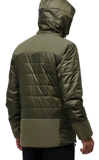 Куртка мужская Norrona Lofoten Primaloft80 Anorak Olive Night - Фото 3 большая
