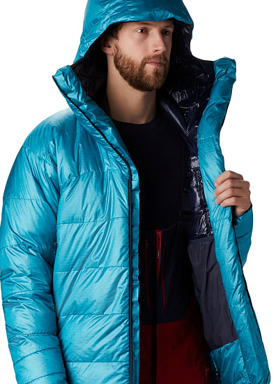 Куртка мужская Mountain Hardwear Phantom Blue - Фото 4 большая