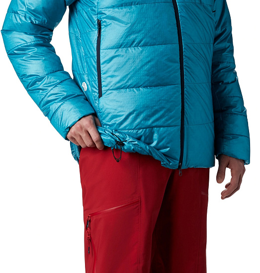 Куртка мужская Mountain Hardwear Phantom Blue - Фото 6 большая