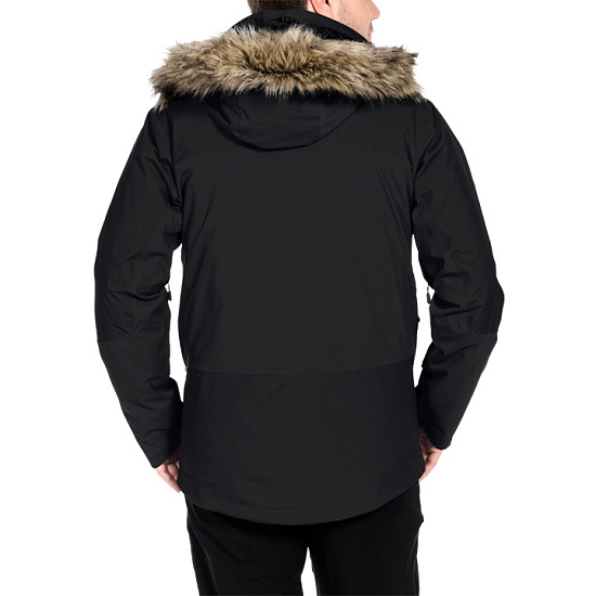 Куртка мужская Jack Wolfskin Ross Island Black - Фото 4 большая