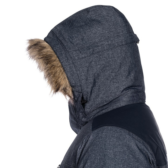 Куртка мужская Jack Wolfskin The Bering Polar Parka Black - Фото 6 большая