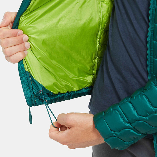 Куртка мужская The North Face ThermoBall Pro Hoodie Botanical Garden Green - Фото 8 большая
