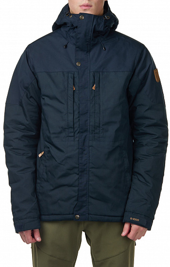 Куртка мужская Fjallraven Skogso Padded Dark Navy - Фото 1 большая