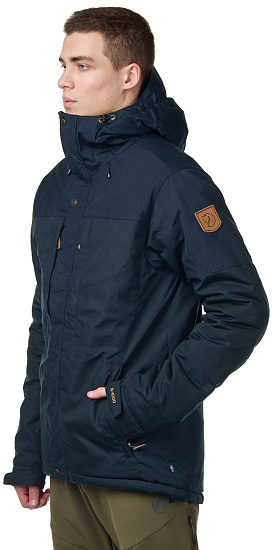 Куртка мужская Fjallraven Skogso Padded Dark Navy - Фото 3 большая