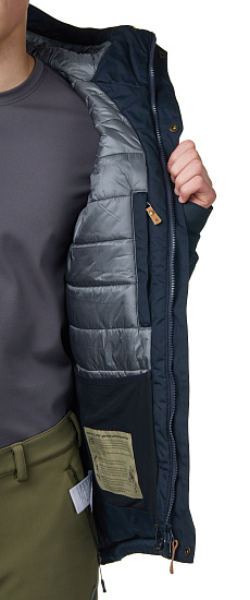 Куртка мужская Fjallraven Skogso Padded Dark Navy - Фото 7 большая