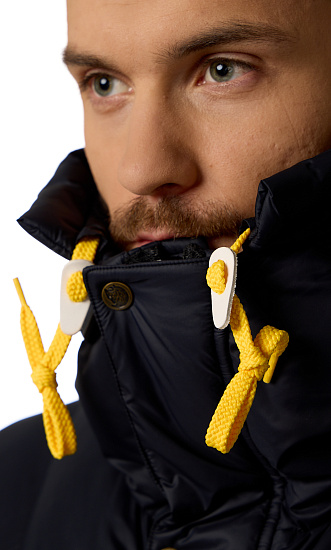 Куртка мужская Fjallraven Expedition Long Down Parka Black - Фото 7 большая