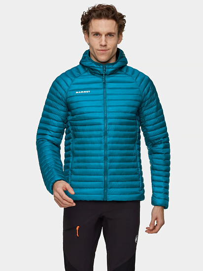 Куртка мужская Mammut Aenergy In Hd Deep Teal/Black - Фото 3 большая