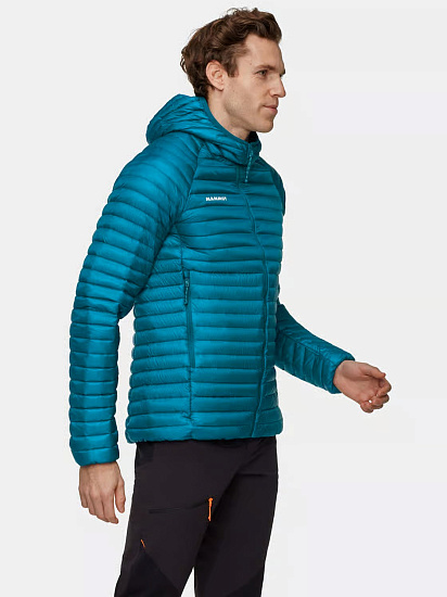 Куртка мужская Mammut Aenergy In Hd Deep Teal/Black - Фото 4 большая