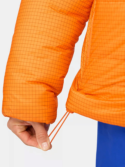 Куртка мужская Mammut Eiger Nordwand Advanced Down In Hd Eiger Orange/Eiger Blue - Фото 6 большая