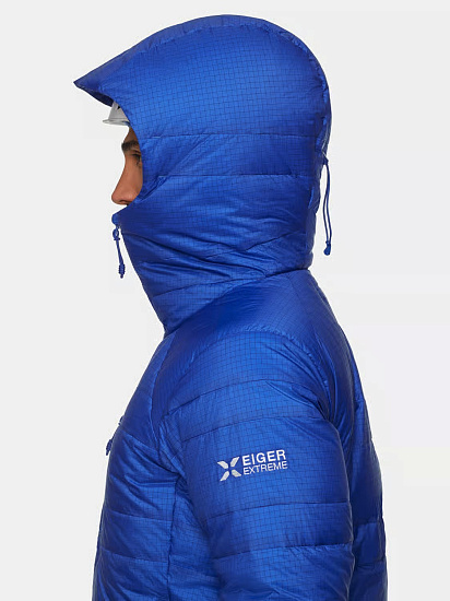 Куртка мужская Mammut Eiger Nordwand Advanced Down In Hd Eiger Blue - Фото 5 большая