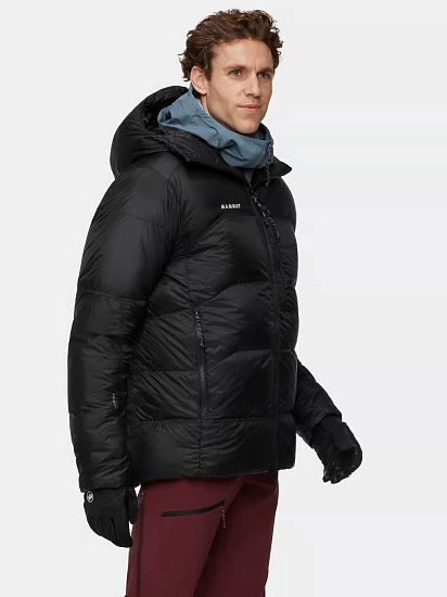 Куртка мужская Mammut Taiss Pro Belay In Hd Black - Фото 4 большая