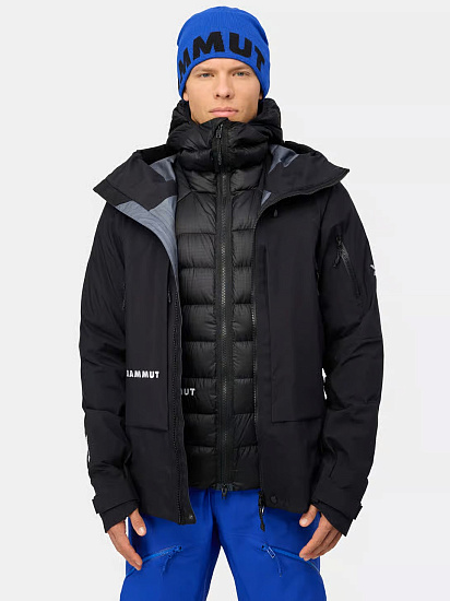 Куртка мужская Mammut Eiger Nordwand Light Down In Hd Black - Фото 10 большая