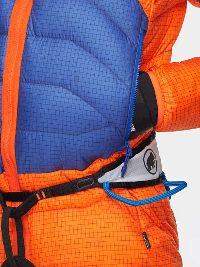 Куртка мужская Mammut Eiger Nordwand Light Down In Hd Eiger Orange/Eiger Blue - Фото 7 большая