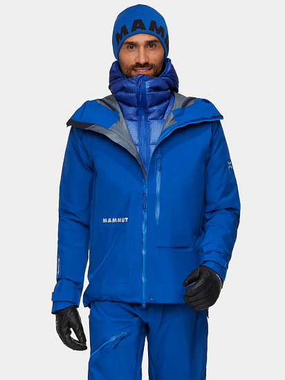 Куртка мужская Mammut Eiger Nordwand Light Down In Hd Eiger Blue - Фото 3 большая