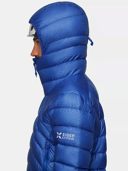 Куртка мужская Mammut Eiger Nordwand Light Down In Hd Eiger Blue - Фото 10 большая