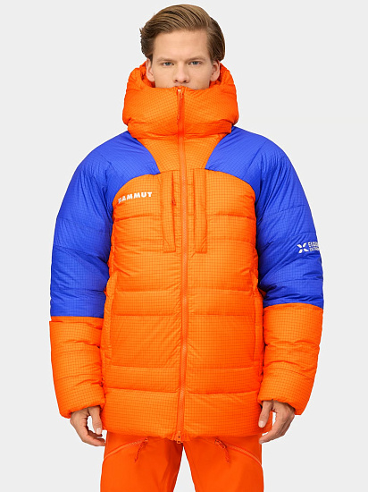 Куртка мужская Mammut Eiger Nordwand Pro Down In Hd Eiger Orange/Eiger Blue - Фото 3 большая