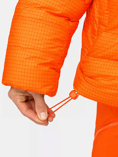 Куртка мужская Mammut Eiger Nordwand Pro Down In Hd Eiger Orange/Eiger Blue - Фото 8 большая