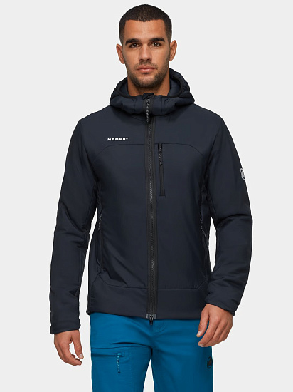 Куртка мужская Mammut Rime In Hd Black - Фото 3 большая