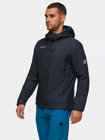 Куртка мужская Mammut Rime In Hd Black - Фото 4 большая