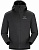 Куртка мужская Arcteryx Atom AR Hoody Black - Фото 1 малая