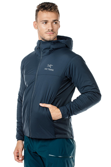 Куртка мужская Arcteryx Atom LT Hoody Orion - Фото 3 большая