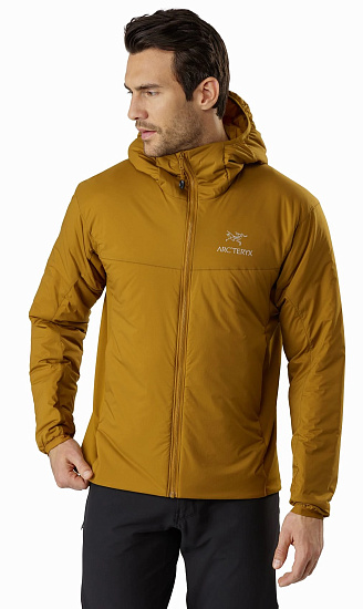 Куртка мужская Arcteryx Atom LT Hoody Yukon - Фото 2 большая