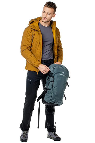 Куртка мужская Arcteryx Atom LT Hoody Yukon - Фото 3 большая