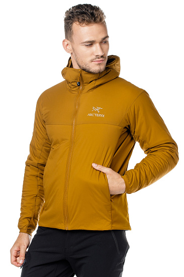 Куртка мужская Arcteryx Atom LT Hoody Yukon - Фото 5 большая