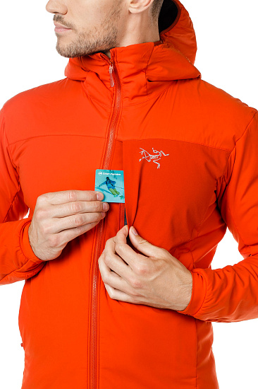 Куртка мужская Arcteryx Proton LT Hoody Sambal - Фото 7 большая