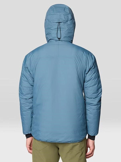 Куртка мужская Mountain Hardwear Storm Whisperer Insulated Adriatic Blue - Фото 5 большая