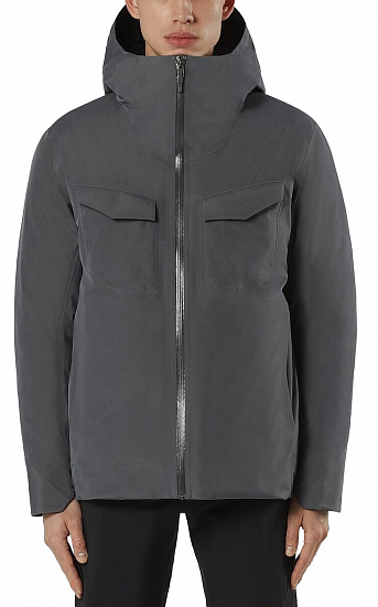 Куртка мужская Arcteryx Veilance Node Down Ash - Фото 1 большая