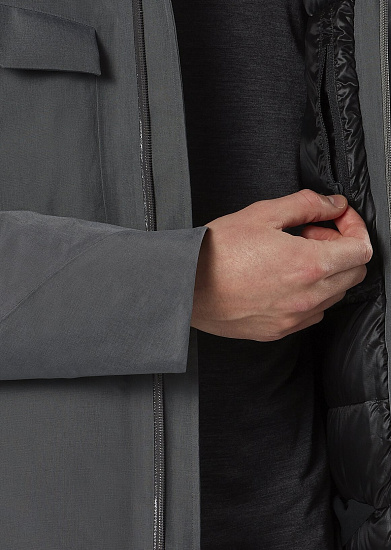 Куртка мужская Arcteryx Veilance Node Down Ash - Фото 6 большая