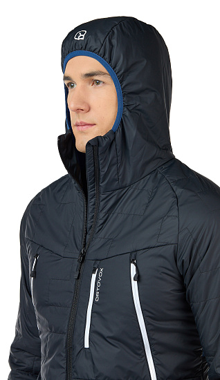 Куртка мужская Ortovox Swisswool Piz Boe Black Raven - Фото 6 большая