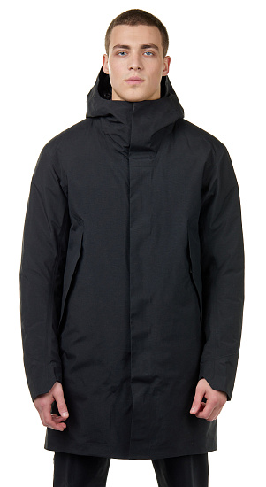 Пальто мужское Arcteryx Veilance Monitor Down Black - Фото 2 большая