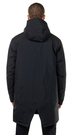 Пальто мужское Arcteryx Veilance Monitor Down Black - Фото 5 большая