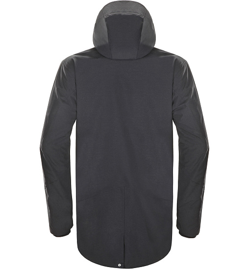 Куртка мужская Haglofs Torsang Parka True Black - Фото 2 большая