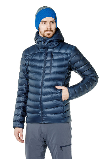 Куртка мужская Norrona Lyngen Down 850 Hood Indigo Night - Фото 8 большая