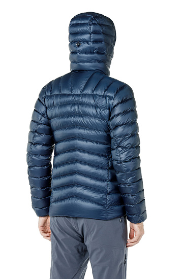 Куртка мужская Norrona Lyngen Down 850 Hood Indigo Night - Фото 9 большая