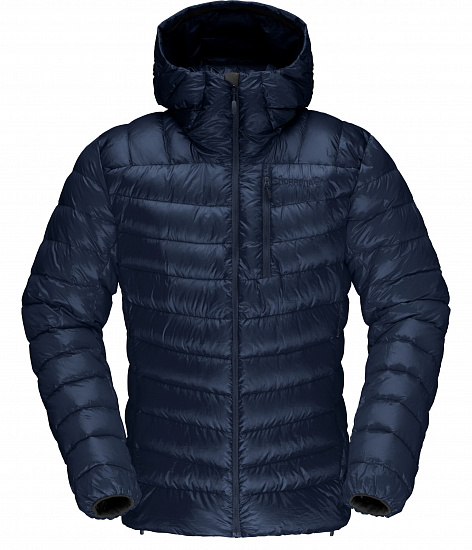 Куртка мужская Norrona Lyngen Down 850 Hood Indigo Night - Фото 1 большая