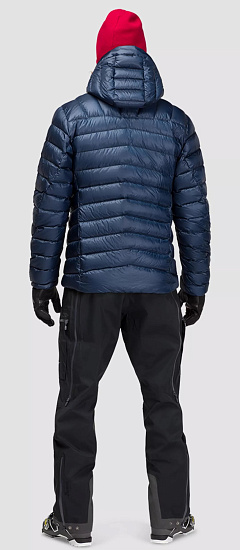 Куртка мужская Norrona Lyngen Down 850 Hood Indigo Night - Фото 4 большая