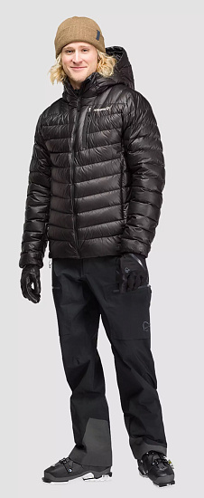 Куртка мужская Norrona Lyngen Gore-Tex Infinium down850 Caviar - Фото 3 большая