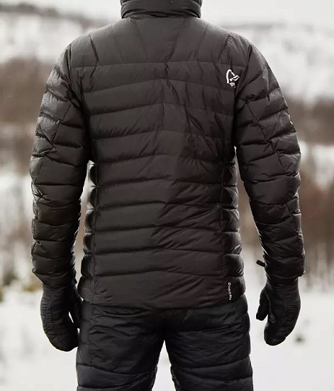 Куртка мужская Norrona Lyngen Gore-Tex Infinium down850 Caviar - Фото 9 большая