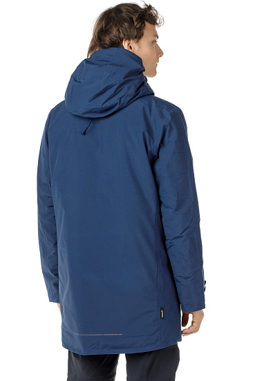 Куртка мужская Norrona Oslo Gore-Tex Insulated Parka Indigo Night - Фото 4 большая