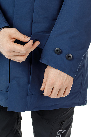 Куртка мужская Norrona Oslo Gore-Tex Insulated Parka Indigo Night - Фото 5 большая